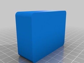 caja con mecanismo de complemento en forma redondeado los contenedores cuadro fusion 360 snapfit 3d print model - Mito3D