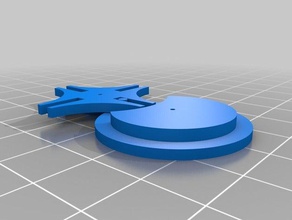 meu personalizados cruz de malta movimento não-linear mudanças openscad configurável partes 3d print model - Mito3D