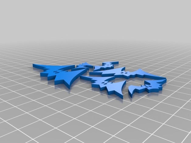 halloween bats remastered decor 3D print model - Mito3D