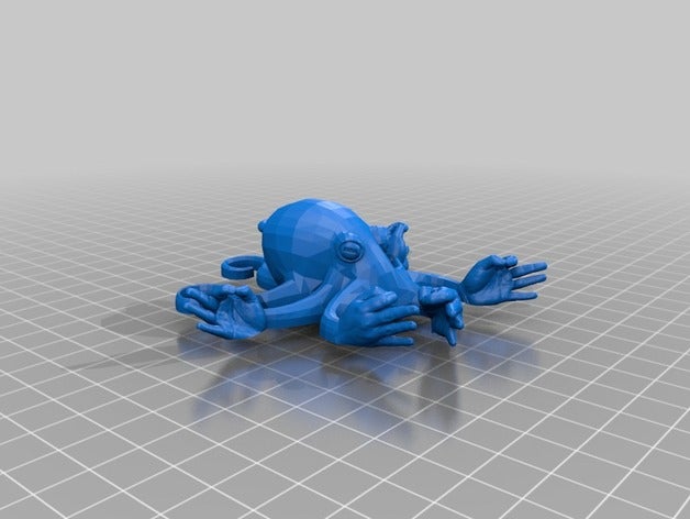 oktopus jewelry dank memes 3D print model - Mito3D