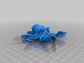 oktopus gioielli dank memi 3d print model - Mito3D