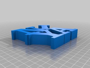 la mia su misura variabile word-scultura aniayh sculture 3d print model - Mito3D