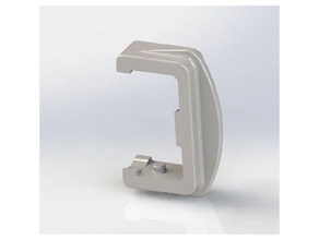 lavavajillas-beco-frente-rail de reemplazo partes 3d print model - Mito3D