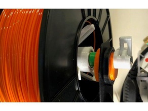 wanhao di3 8mm Stab-spool-Halter 3d Drucker - Zubehör filament spool holder duplicator i3 3d print model - Mito3D