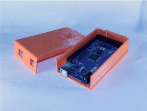 arduino mega 2560 rev3 slide case rflink electronics 3d print model - Mito3D