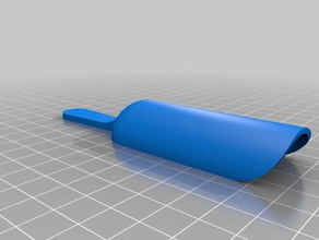 scoop kitchen dining spoon 3d print model - Mito3D