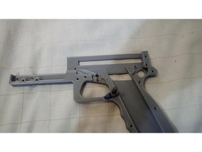 pistola juguete funcional mecánica juguetes 3d print model - Mito3D