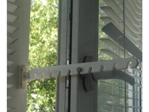 window long holder household latch 3d print model - Mito3D
