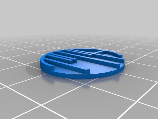 my customized monogram tat jewelry 3D print model - Mito3D
