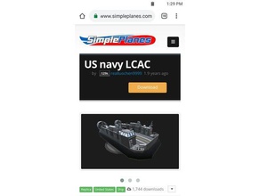 simpleplanes american lcac vehicles 3d print model - Mito3D