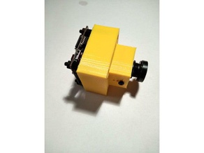 s1100 naso di montaggio videocamera hobby fpv-videocamera rettile predatore runcam split 3d print model - Mito3D