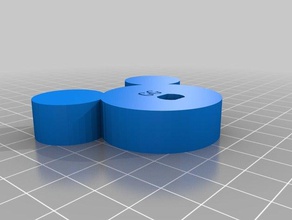 mickey mouse anel-uma-coisa topper 3d impressão 3d print model - Mito3D