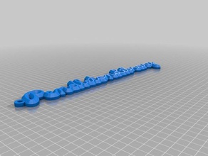 pendletonlibrary keychain organization customized 3d print model - Mito3D