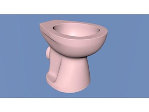 pot endroit calme décor jeu des trônes cadeau toilettes 3d print model - Mito3D