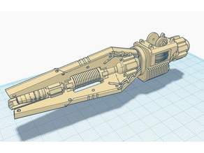 imperial knight energy blade 28mm toys games 30k 40k titan warhammer 3d print model - Mito3D