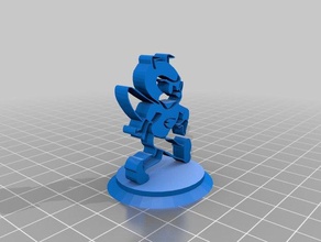 corky standing 3d printing 3d print model - Mito3D
