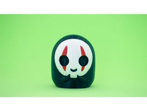 faceless chibi spirited away toy game accessories 3d print model - Mito3D