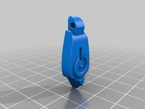 zip pull - Zubehör zipperpull 3d print model - Mito3D