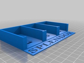 esplendor brinquedo jogo acessórios 3d print model - Mito3D