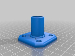 acqua raccordo pasamuros agua parti 3d print model - Mito3D