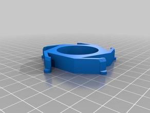 my customized spool hub adapter 61mm 3d printer parts 3d print model - Mito3D