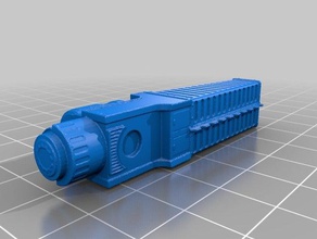 reaver melta cañón titanicus escala de sellado proxy juegos 40k adeptus warhammer 3d print model - Mito3D