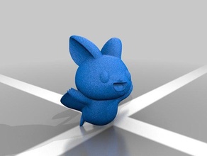 emolga, nuova e migliorata 3d la stampa pokemon 3d print model - Mito3D