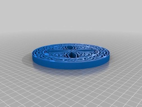 celta medalhão os acessórios rune viking 3d print model - Mito3D