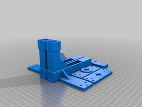 tronxy x5 bed mod optical mount 3d printer parts hypercube 3d print model - Mito3D