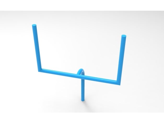 football goal post props 3D print model - Mito3D