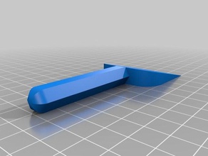 print bed scraper removal tool 3d printing 3d print model - Mito3D