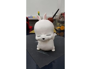 mashimaro animaux bunny lapin 3d print model - Mito3D