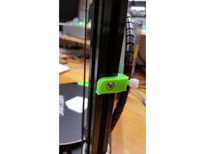 anycubic alanında kablo kelepçe klp 3d yazıcı parçalar kossel artı yönetimi clib 3d print model - Mito3D