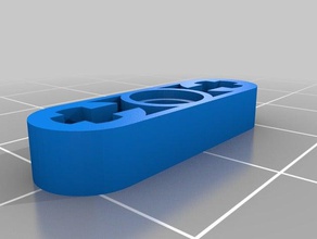il mio personalizzato parametrico lego technic braccio di sollevamento della trave 3d stampa 3d print model - Mito3D