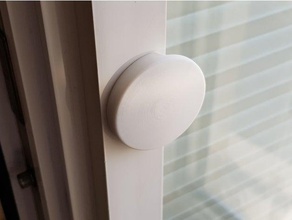 balcony door handle replacement parts 3d print model - Mito3D