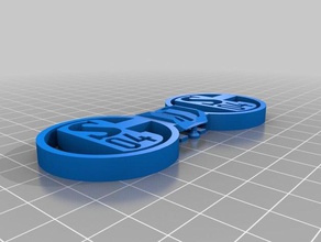 el schalke fliege corbata de lazo accesorios 3d print model - Mito3D