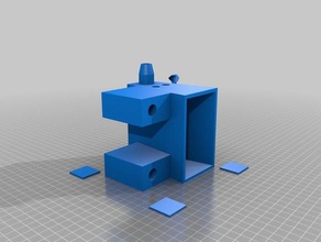 plotter Pinsel reversible motor Kunst tools 3d print model - Mito3D