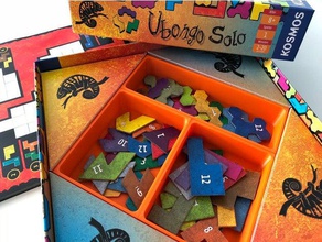 ubongo solo-box Beilagen - Spielzeug Spiel Zubehör 3d print model - Mito3D