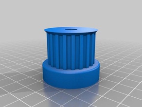 my customized parametric pulley library customizer optimized parts 3d print model - Mito3D