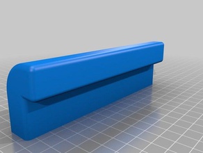 basic door handle replacement parts 3d print model - Mito3D
