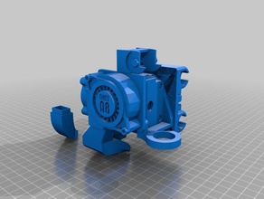 experymentalny hotswap-extruder anet 3d Drucker Extruder 3d print model - Mito3D