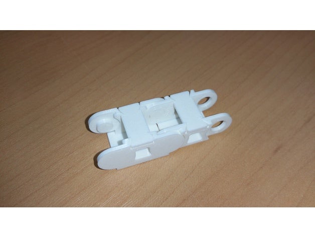 Kabel-Kette cnc-Drucker gedruckt Wohnung 3d - Zubehör die Kabelführung Kabel-management 3D print model - Mito3D