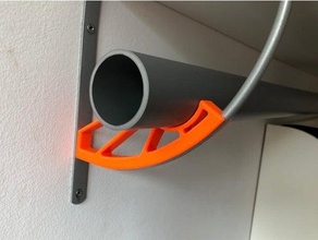 filament pipe holder 3d printer accessories spool 3d print model - Mito3D