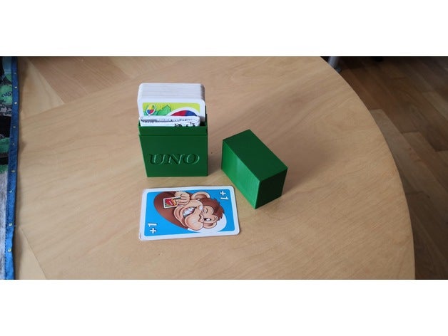 uno junior spiel-box mit anleitungsfach Spiel-box-Anleitung-Tasche - Ersatz Teile 3D print model - Mito3D