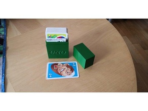 uno junior spiel box mit anleitungsfach game instruction pocket replacement parts 3d print model - Mito3D