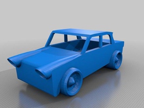 fiat luxus carro vom munde abgespart modelli 3d print model - Mito3D