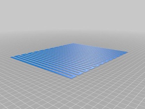 mk3 test grid 3d printing tests 3d print model - Mito3D