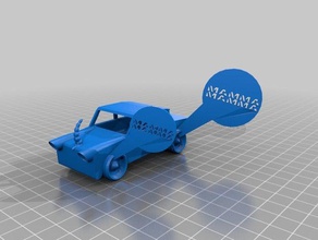 fiat luxus wagonvom munde abgespart madre de phoenix esculturas 3d print model - Mito3D