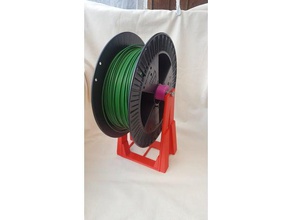 filamentholder filament spole holder spoolholder red spool 3d print model - Mito3D