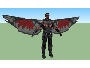 falcon persone 3d print model - Mito3D